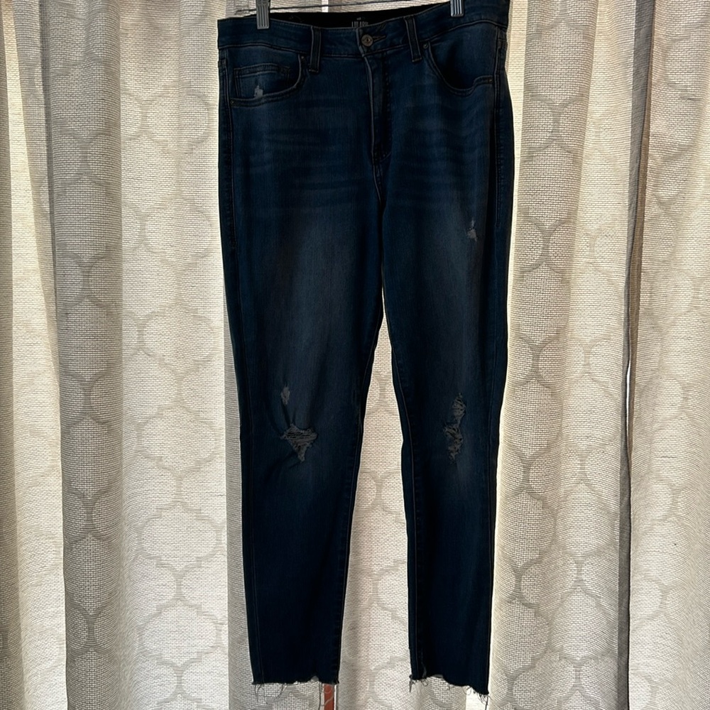 Lularoe Skinny Distressed denim